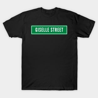 Giselle aespa Street Sign T-Shirt